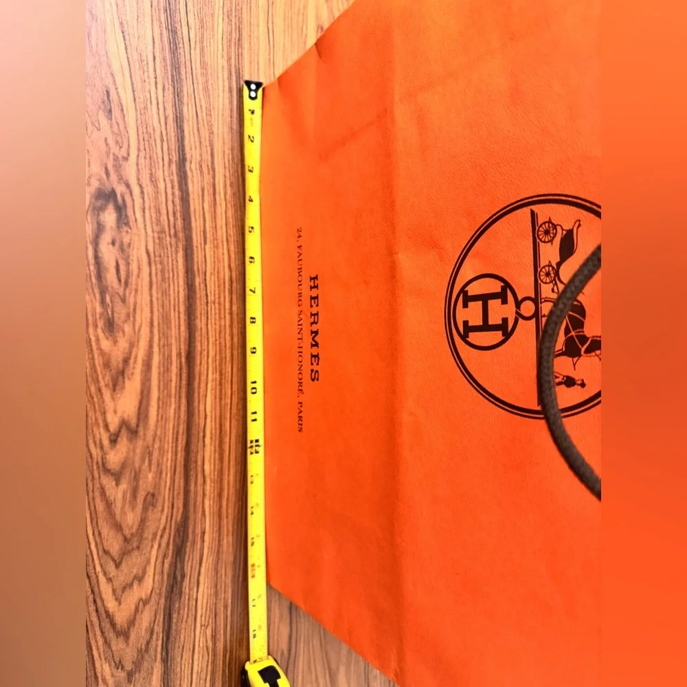 Authentic Hermes shopping bag large